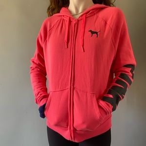 BRAND NEW Pink zip up jacket